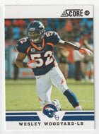 Wesley Woodyard - Denver Broncos (NFL Football Card) 2012 Score # 186 Mint
