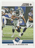 Willis McGahee - Denver Broncos (NFL Football Card) 2012 Score # 187 Mint