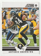 Antonio Brown - Pittsburgh Steelers (NFL Football Card) 2012 Score # 188 Mint