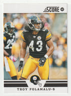 Troy Polamalu - Pittsburgh Steelers (NFL Football Card) 2012 Score # 197 Mint
