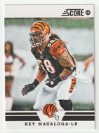 Rey Maualuga - Cincinnati Bengals (NFL Football Card) 2012 Score # 205 Mint