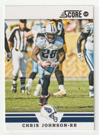 Chris Johnson - Tennessee Titans (NFL Football Card) 2012 Score # 207 Mint