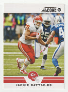 Jackie Battle - Kansas City Chiefs (NFL Football Card) 2012 Score # 247 Mint