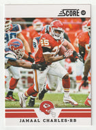 Jamaal Charles - Kansas City Chiefs - Glossy (NFL Football Card) 2012 Score # 248 Mint