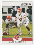 Matt Cassel - Kansas City Chiefs (NFL Football Card) 2012 Score # 249 Mint
