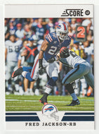 Fred Jackson - Buffalo Bills (NFL Football Card) 2012 Score # 266 Mint