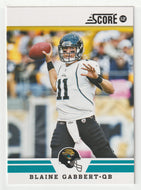 Blaine Gabbert - Jacksonville Jaguars (NFL Football Card) 2012 Score # 273 Mint