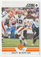 Colt McCoy - Cleveland Browns (NFL Football Card) 2012 Score # 283 Mint
