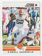 D'Qwell Jackson - Cleveland Browns (NFL Football Card) 2012 Score # 284 Mint