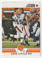 Greg Little - Cleveland Browns - Glossy (NFL Football Card) 2012 Score # 285 Mint