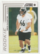 David DeCastro RC - Pittsburgh Steelers (NFL Football Card) 2012 Score # 321 Mint