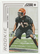 George Iloka - Cincinnati Bengals - Glossy (NFL Football Card) 2012 Score # 332 Mint