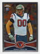 Jared Crick RC - Houston Texans (NFL Football Card) 2012 Topps Chrome # 11 Mint