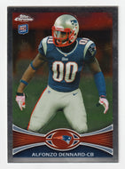 Alfonzo Dennard RC - New England Patriots (NFL Football Card) 2012 Topps Chrome # 15 Mint