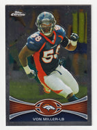 Von Miller - Denver Broncos (NFL Football Card) 2012 Topps Chrome # 22 Mint