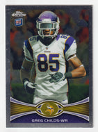 Greg Childs RC - Minnesota Vikings (NFL Football Card) 2012 Topps Chrome # 41 Mint
