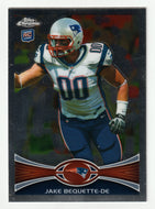 Jake Bequette RC - New England Patriots (NFL Football Card) 2012 Topps Chrome # 42 Mint