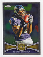 Torrey Smith - Baltimore Ravens (NFL Football Card) 2012 Topps Chrome # 52 Mint