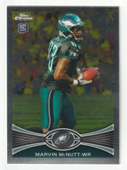 Marvin McNutt RC - Philadelphia Eagles (NFL Football Card) 2012 Topps Chrome # 61 Mint