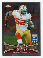 Patrick Willis - San Francisco 49ers (NFL Football Card) 2012 Topps Chrome # 80 Mint