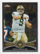 Drew Brees - New Orleans Saints (NFL Football Card) 2012 Topps Chrome # 100 Mint