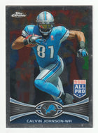 Calvin Johnson - Detroit Lions (NFL Football Card) 2012 Topps Chrome # 115 Mint