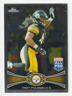 Troy Polamalu - Pittsburgh Steelers (NFL Football Card) 2012 Topps Chrome # 125 Mint