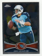 Jake Locker - Tennessee Titans (NFL Football Card) 2012 Topps Chrome # 135 Mint