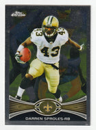 Darren Sproles - New Orleans Saints (NFL Football Card) 2012 Topps Chrome # 136 Mint