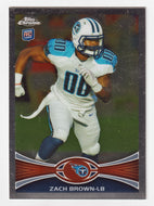 Zach Brown RC - Tennessee Titans (NFL Football Card) 2012 Topps Chrome # 152 Mint