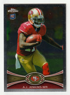 A.J. Jenkins RC - San Francisco 49ers (NFL Football Card) 2012 Topps Chrome # 156 Mint