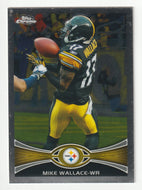 Mike Wallace - Pittsburgh Steelers (NFL Football Card) 2012 Topps Chrome # 170 Mint