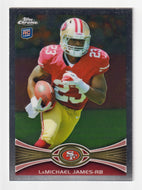 LaMichael James RC - San Francisco 49ers (NFL Football Card) 2012 Topps Chrome # 191 Mint