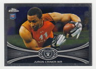 Juron Criner RC - Oakland Raiders (NFL Football Card) 2012 Topps Chrome # 195 Mint
