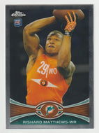 Rishard Matthews RC - Miami Dolphins (NFL Football Card) 2012 Topps Chrome # 204 Mint