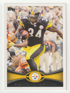 Rashard Mendenhall - Pittsburgh Steelers (NFL Football Card) 2012 Topps # 7 Mint