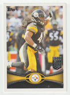 Troy Polamalu - Pittsburgh Steelers (NFL Football Card) 2012 Topps # 10 Mint