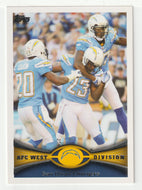 Antoine Cason - Quentin Jammer - San Diego Chargers (NFL Football Card) 2012 Topps # 101 Mint
