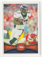 Knowshon Moreno - Denver Broncos (NFL Football Card) 2012 Topps # 105 Mint