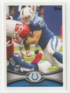 Pat Angerer - Indianapolis Colts (NFL Football Card) 2012 Topps # 129 Mint