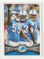 Stephen Tulloch - Detroit Lions (NFL Football Card) 2012 Topps # 147 Mint