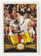 Ben Roethlisberger - Max Starks - Pittsburgh Steelers (NFL Football Card) 2012 Topps # 159 Mint