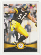 LaMarr Woodley - Pittsburgh Steelers (NFL Football Card) 2012 Topps # 162 Mint