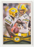Aaron Rodgers - James Starks - Green Bay Packers (NFL Football Card) 2012 Topps # 163 Mint