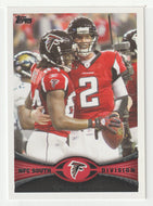 Matt Ryan - Roddy White - Atlanta Falcons (NFL Football Card) 2012 Topps # 166 Mint