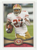 Brandon Jacobs - San Francisco 49ers (NFL Football Card) 2012 Topps # 184 Mint