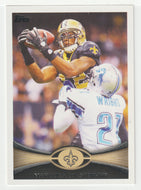 Marques Colston - New Orleans Saints (NFL Football Card) 2012 Topps # 215 Mint