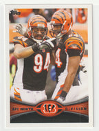 Jermaine Gresham - Domata Peko - Cincinnati Bengals (NFL Football Card) 2012 Topps # 216 Mint