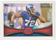 Osi Umenyiora - New York Giants (NFL Football Card) 2012 Topps # 219 Mint