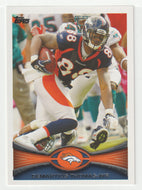 Demaryius Thomas - Denver Broncos (NFL Football Card) 2012 Topps # 237 Mint